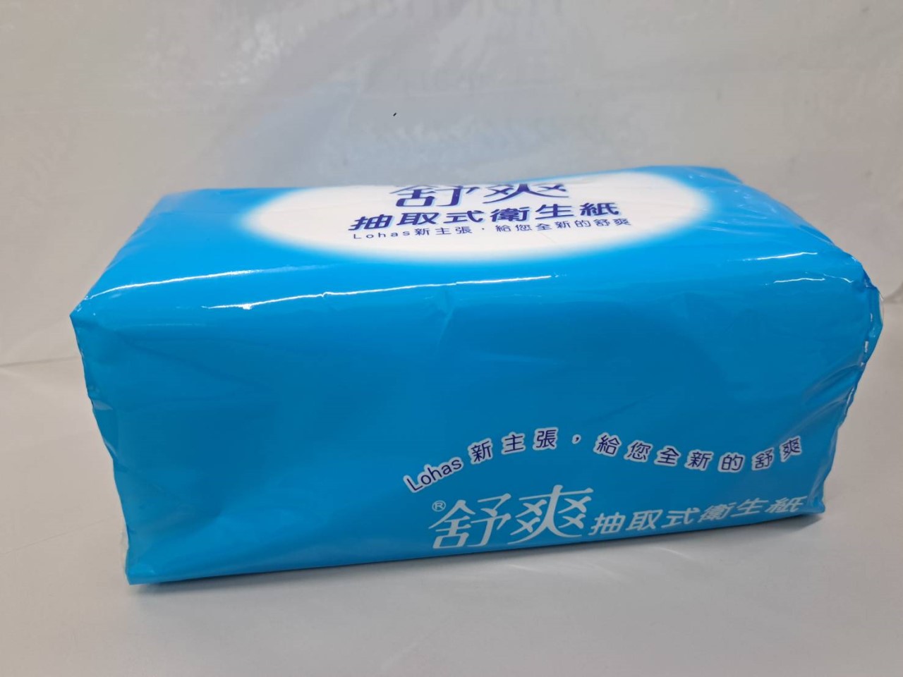 舒爽連續抽取式衛生紙-1串14包/1箱6串84包